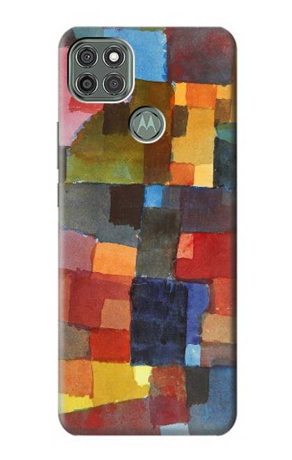 W3341 Paul Klee Raumarchitekturen Funda Carcasa Case y Caso Del Tirón Funda para Motorola Moto G9 Power