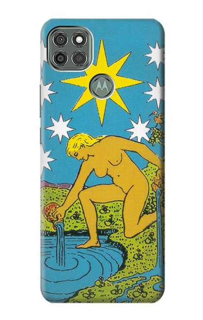 W3744 Tarot Card The Star Funda Carcasa Case y Caso Del Tirón Funda para Motorola Moto G9 Power