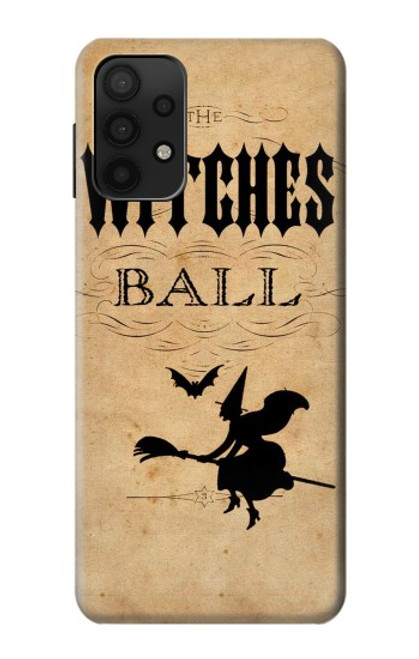 W2648 Vintage Halloween The Witches Ball Funda Carcasa Case y Caso Del Tirón Funda para Samsung Galaxy A32 5G