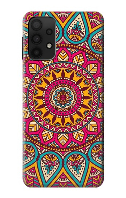 W3694 Hippie Art Pattern Funda Carcasa Case y Caso Del Tirón Funda para Samsung Galaxy A32 5G