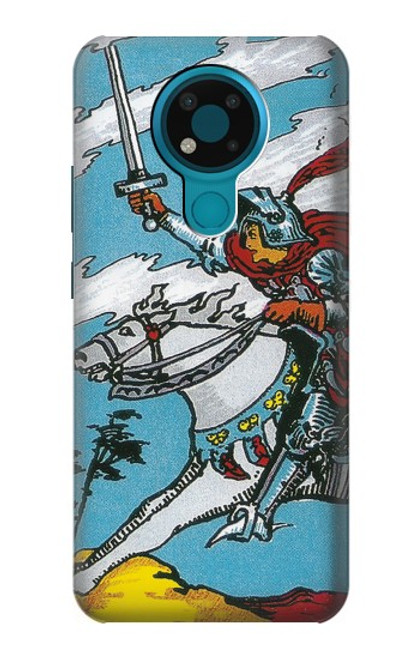 W3731 Tarot Card Knight of Swords Funda Carcasa Case y Caso Del Tirón Funda para Nokia 3.4