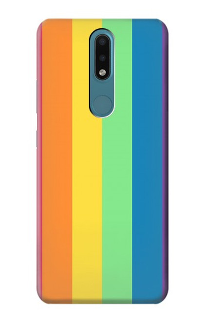 W3699 LGBT Pride Funda Carcasa Case y Caso Del Tirón Funda para Nokia 2.4