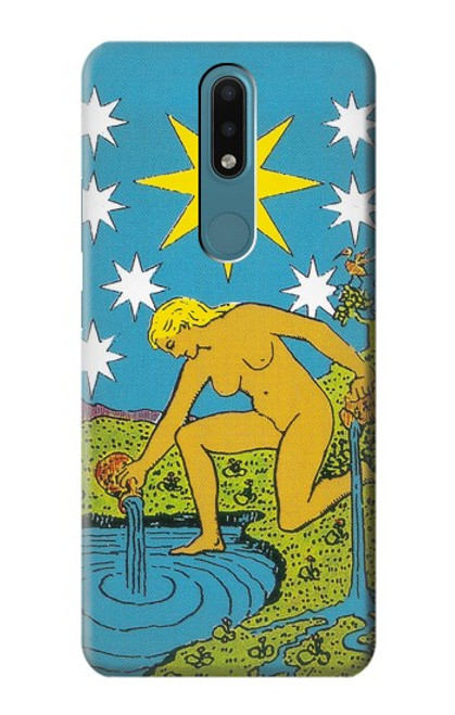 W3744 Tarot Card The Star Funda Carcasa Case y Caso Del Tirón Funda para Nokia 2.4