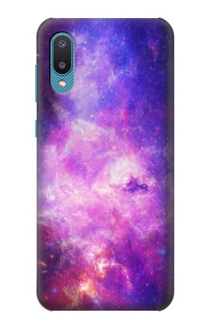 W2207 Milky Way Galaxy Funda Carcasa Case y Caso Del Tirón Funda para Samsung Galaxy A04, Galaxy A02, M02