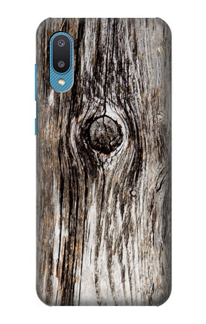 W2844 Old Wood Bark Graphic Funda Carcasa Case y Caso Del Tirón Funda para Samsung Galaxy A04, Galaxy A02, M02