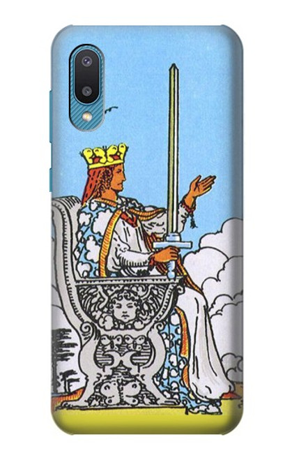 W3068 Tarot Card Queen of Swords Funda Carcasa Case y Caso Del Tirón Funda para Samsung Galaxy A04, Galaxy A02, M02