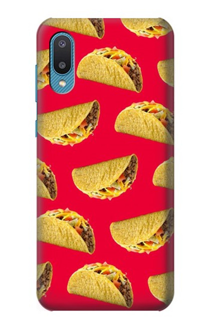 W3755 Mexican Taco Tacos Funda Carcasa Case y Caso Del Tirón Funda para Samsung Galaxy A04, Galaxy A02, M02