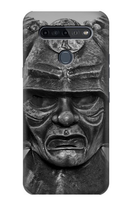 W1827 Japan Samurai Helmet Funda Carcasa Case y Caso Del Tirón Funda para LG K51S