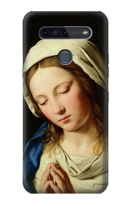 W3476 Virgin Mary Prayer Funda Carcasa Case y Caso Del Tirón Funda para LG K51S