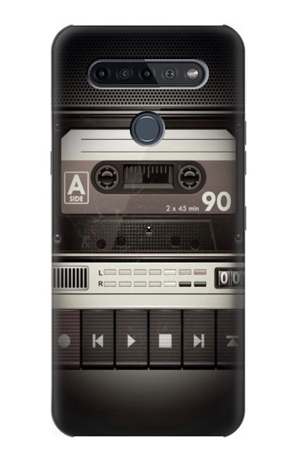 W3501 Vintage Cassette Player Funda Carcasa Case y Caso Del Tirón Funda para LG K51S