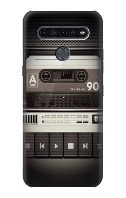 W3501 Vintage Cassette Player Funda Carcasa Case y Caso Del Tirón Funda para LG K41S