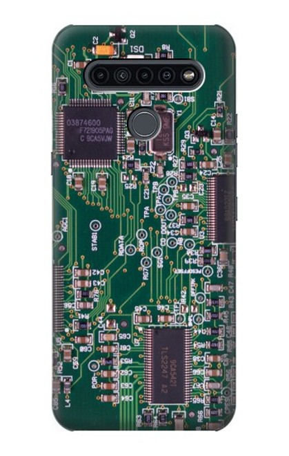 W3519 Electronics Circuit Board Graphic Funda Carcasa Case y Caso Del Tirón Funda para LG K41S