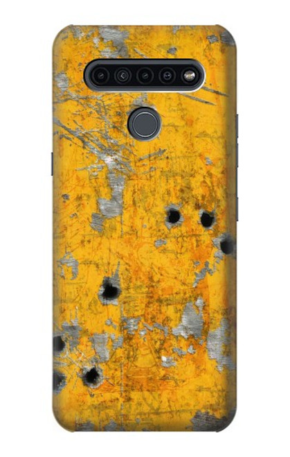 W3528 Bullet Rusting Yellow Metal Funda Carcasa Case y Caso Del Tirón Funda para LG K41S