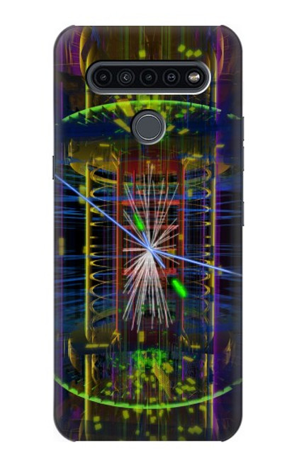 W3545 Quantum Particle Collision Funda Carcasa Case y Caso Del Tirón Funda para LG K41S
