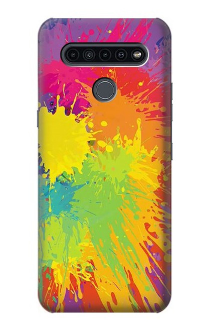 W3675 Color Splash Funda Carcasa Case y Caso Del Tirón Funda para LG K41S