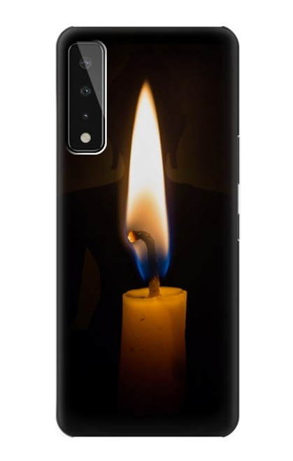 W3530 Buddha Candle Burning Funda Carcasa Case y Caso Del Tirón Funda para LG Stylo 7 4G