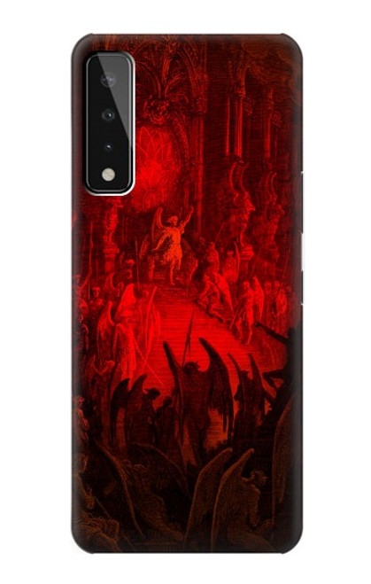 W3583 Paradise Lost Satan Funda Carcasa Case y Caso Del Tirón Funda para LG Stylo 7 5G