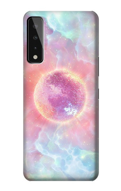 W3709 Pink Galaxy Funda Carcasa Case y Caso Del Tirón Funda para LG Stylo 7 5G