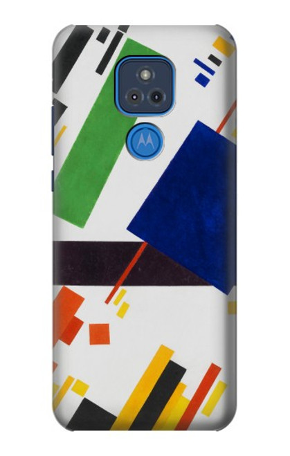 W3343 Kazimir Malevich Suprematist Composition Funda Carcasa Case y Caso Del Tirón Funda para Motorola Moto G Play (2021)