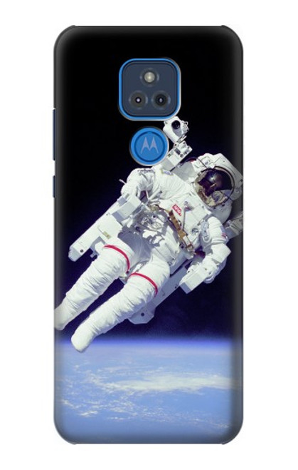 W3616 Astronaut Funda Carcasa Case y Caso Del Tirón Funda para Motorola Moto G Play (2021)