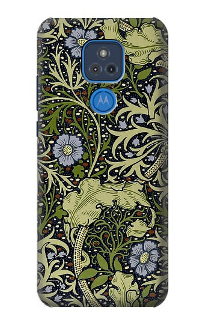 W3792 William Morris Funda Carcasa Case y Caso Del Tirón Funda para Motorola Moto G Play (2021)