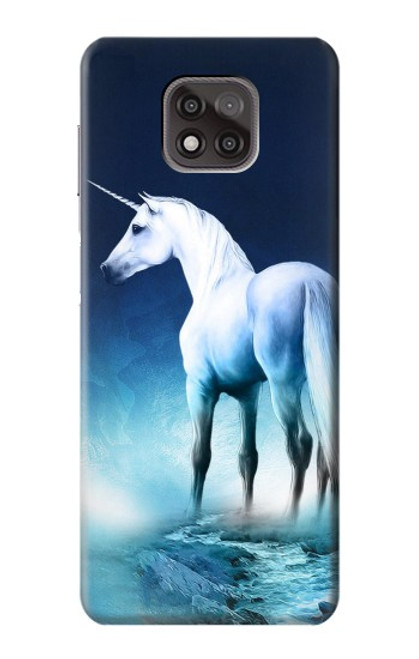 W1130 Unicorn Horse Funda Carcasa Case y Caso Del Tirón Funda para Motorola Moto G Power (2021)