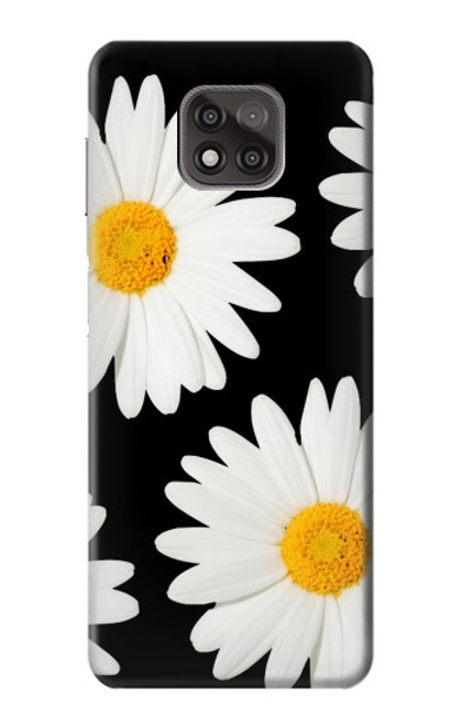 W2477 Daisy flower Funda Carcasa Case y Caso Del Tirón Funda para Motorola Moto G Power (2021)