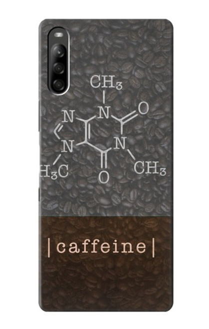 W3475 Caffeine Molecular Funda Carcasa Case y Caso Del Tirón Funda para Sony Xperia L5