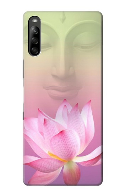 W3511 Lotus flower Buddhism Funda Carcasa Case y Caso Del Tirón Funda para Sony Xperia L5