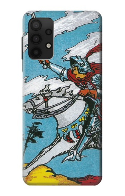 W3731 Tarot Card Knight of Swords Funda Carcasa Case y Caso Del Tirón Funda para Samsung Galaxy A32 4G