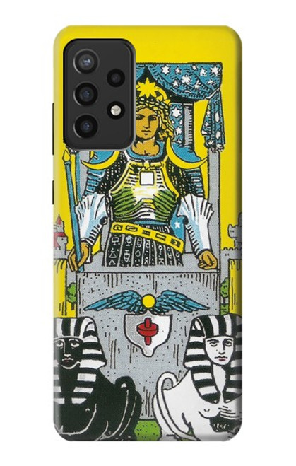 W3739 Tarot Card The Chariot Funda Carcasa Case y Caso Del Tirón Funda para Samsung Galaxy A72, Galaxy A72 5G