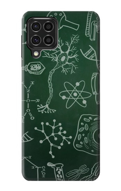 W3211 Science Green Board Funda Carcasa Case y Caso Del Tirón Funda para Samsung Galaxy F62