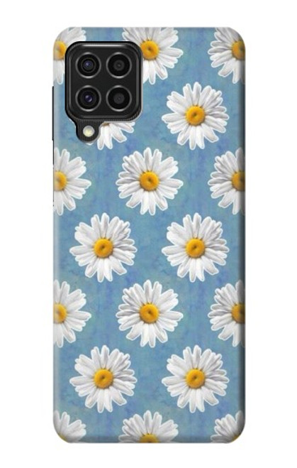 W3454 Floral Daisy Funda Carcasa Case y Caso Del Tirón Funda para Samsung Galaxy F62