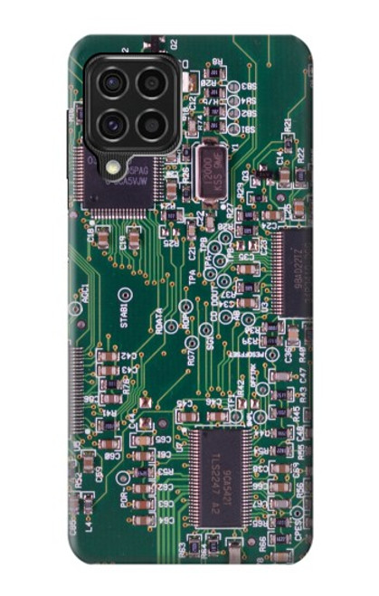 W3519 Electronics Circuit Board Graphic Funda Carcasa Case y Caso Del Tirón Funda para Samsung Galaxy F62