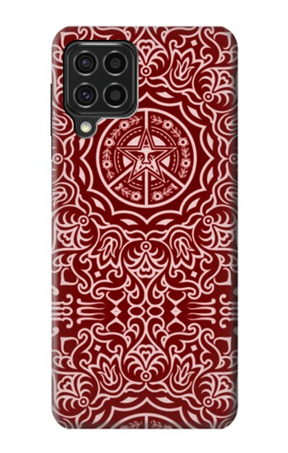 W3556 Yen Pattern Funda Carcasa Case y Caso Del Tirón Funda para Samsung Galaxy F62