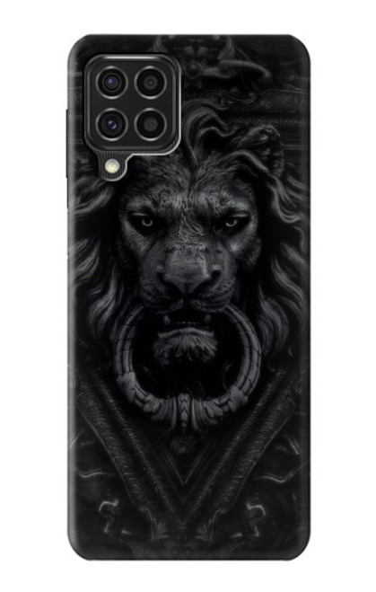 W3619 Dark Gothic Lion Funda Carcasa Case y Caso Del Tirón Funda para Samsung Galaxy F62