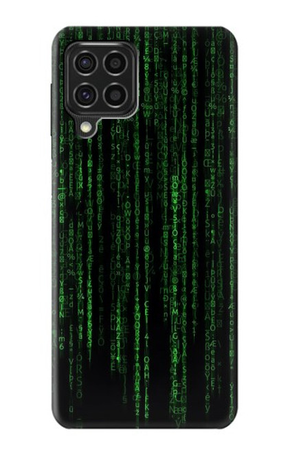 W3668 Binary Code Funda Carcasa Case y Caso Del Tirón Funda para Samsung Galaxy F62