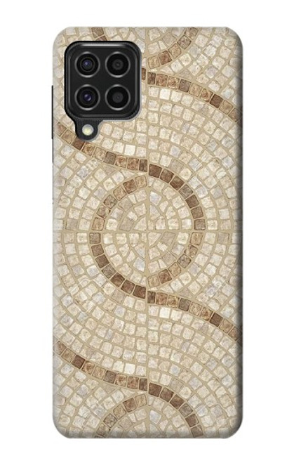 W3703 Mosaic Tiles Funda Carcasa Case y Caso Del Tirón Funda para Samsung Galaxy F62