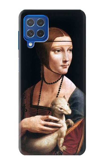 W3471 Lady Ermine Leonardo da Vinci Funda Carcasa Case y Caso Del Tirón Funda para Samsung Galaxy M62