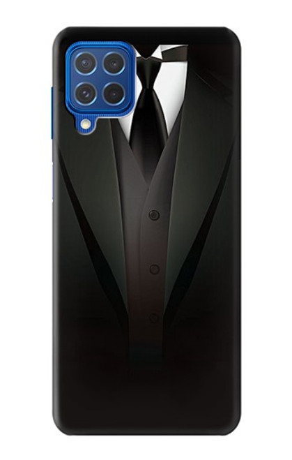 W3534 Men Suit Funda Carcasa Case y Caso Del Tirón Funda para Samsung Galaxy M62