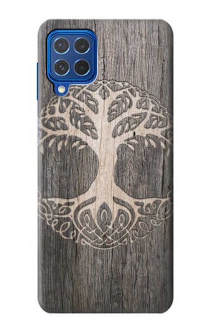 W3591 Viking Tree of Life Symbol Funda Carcasa Case y Caso Del Tirón Funda para Samsung Galaxy M62