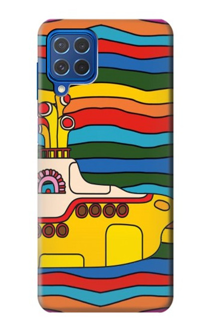 W3599 Hippie Submarine Funda Carcasa Case y Caso Del Tirón Funda para Samsung Galaxy M62