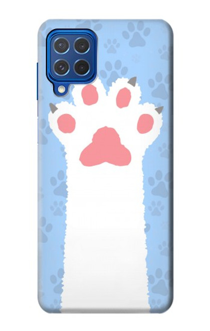 W3618 Cat Paw Funda Carcasa Case y Caso Del Tirón Funda para Samsung Galaxy M62