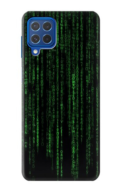 W3668 Binary Code Funda Carcasa Case y Caso Del Tirón Funda para Samsung Galaxy M62