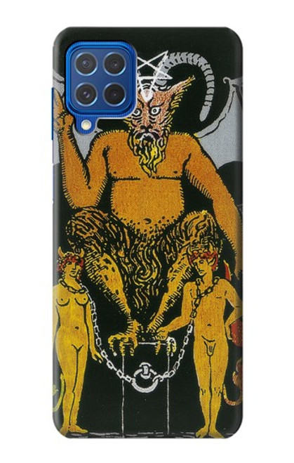 W3740 Tarot Card The Devil Funda Carcasa Case y Caso Del Tirón Funda para Samsung Galaxy M62