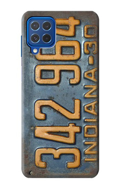 W3750 Vintage Vehicle Registration Plate Funda Carcasa Case y Caso Del Tirón Funda para Samsung Galaxy M62