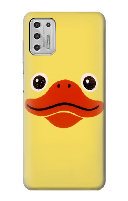 W1922 Duck Face Funda Carcasa Case y Caso Del Tirón Funda para Motorola Moto G Stylus (2021)