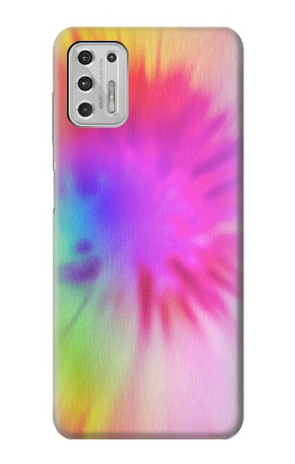 W2488 Tie Dye Color Funda Carcasa Case y Caso Del Tirón Funda para Motorola Moto G Stylus (2021)