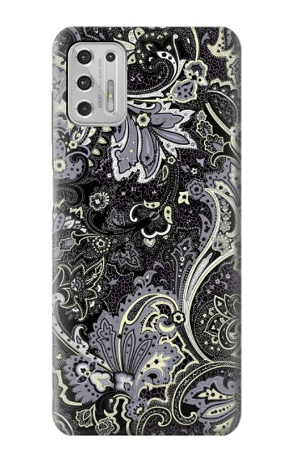 W3251 Batik Flower Pattern Funda Carcasa Case y Caso Del Tirón Funda para Motorola Moto G Stylus (2021)