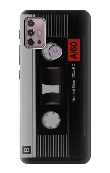 W3516 Vintage Cassette Tape Funda Carcasa Case y Caso Del Tirón Funda para Motorola Moto G30, G20, G10